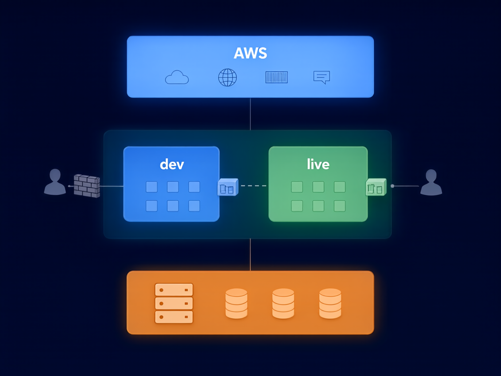 Kubernetes Betriebsumgebung für Web to Print Dienste